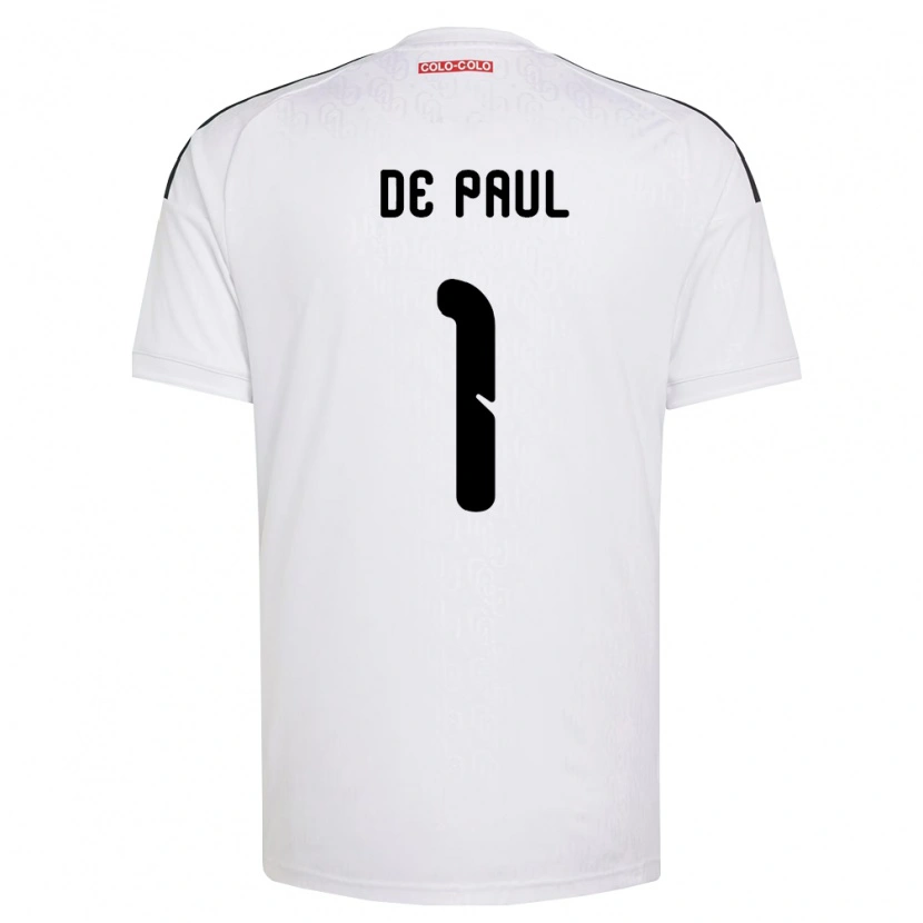 Danxen Criança Camisola Fernando De Paul #1 Branco Preto Principal 2026/27 Camisa