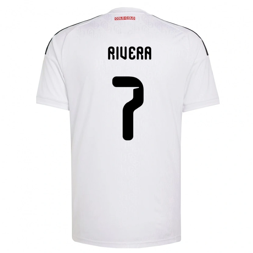 Danxen Criança Camisola Francisco Rivera #7 Branco Preto Principal 2026/27 Camisa