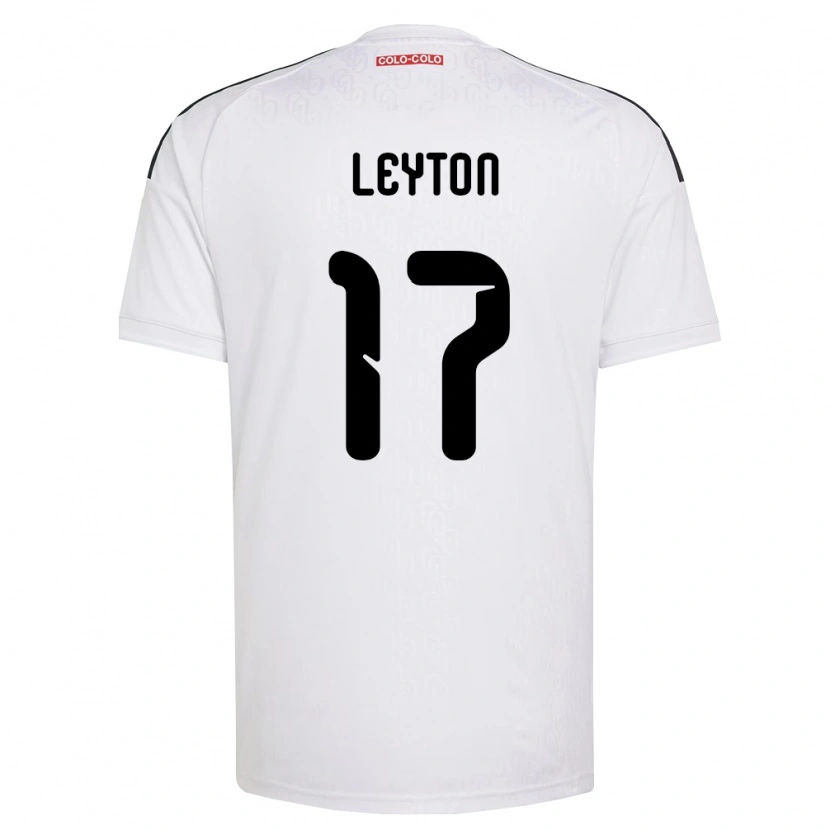 Danxen Criança Camisola Geraldine Leyton #17 Branco Preto Principal 2026/27 Camisa