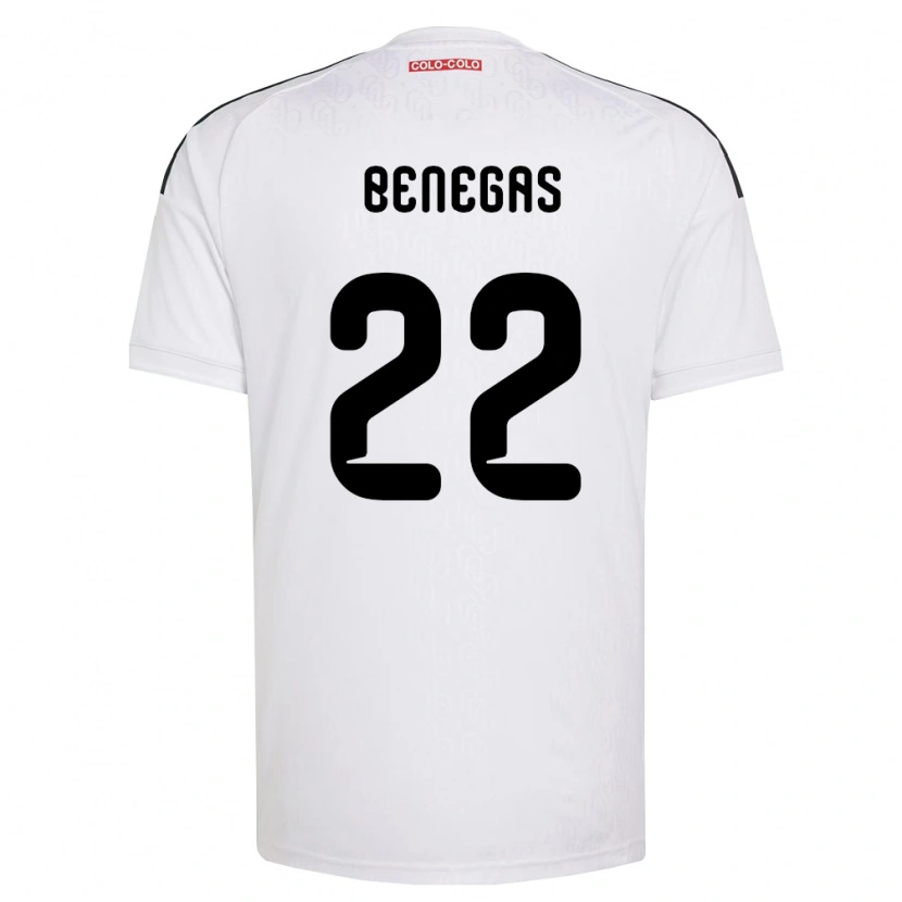 Danxen Criança Camisola Leandro Benegas #22 Branco Preto Principal 2026/27 Camisa