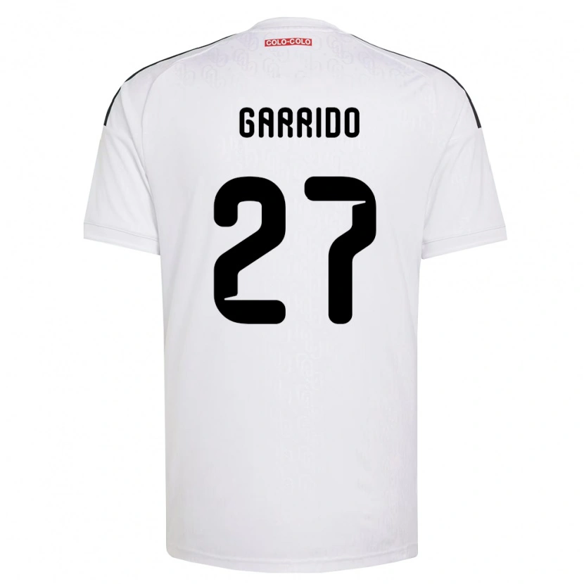 Danxen Criança Camisola Franco Garrido #27 Branco Preto Principal 2026/27 Camisa