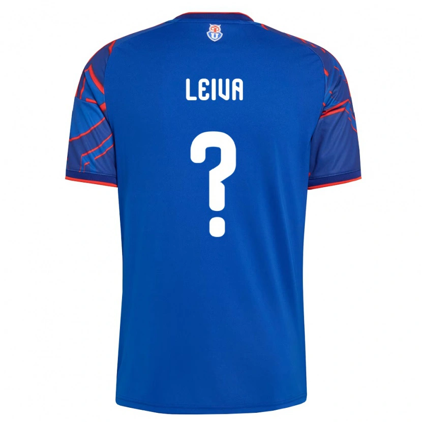 Danxen Criança Camisola Sergio Leiva #0 Azul Real Vermelho Principal 2026/27 Camisa