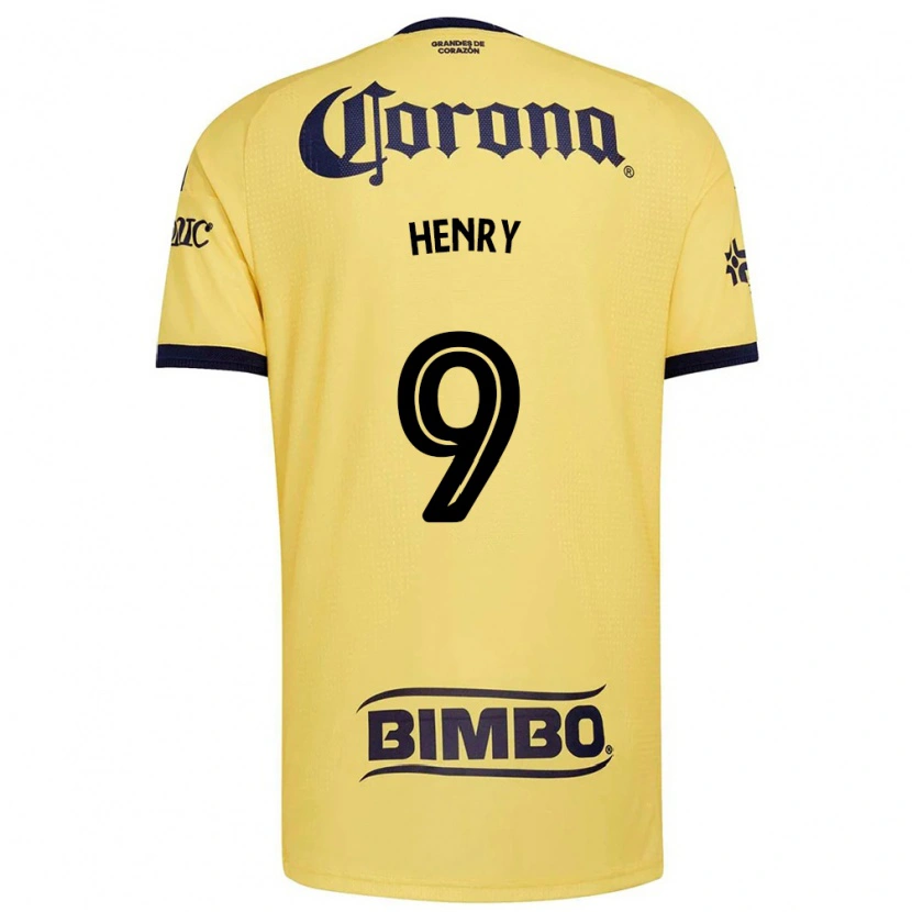 Danxen Criança Camisola Henry Martin #9 Amarelo Vermelho Preto Principal 2026/27 Camisa