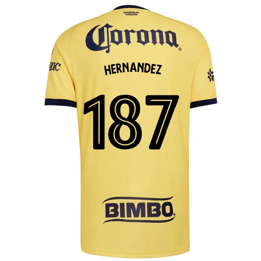 Danxen Criança Camisola Miguel Hernández #187 Amarelo Vermelho Preto Principal 2026/27 Camisa
