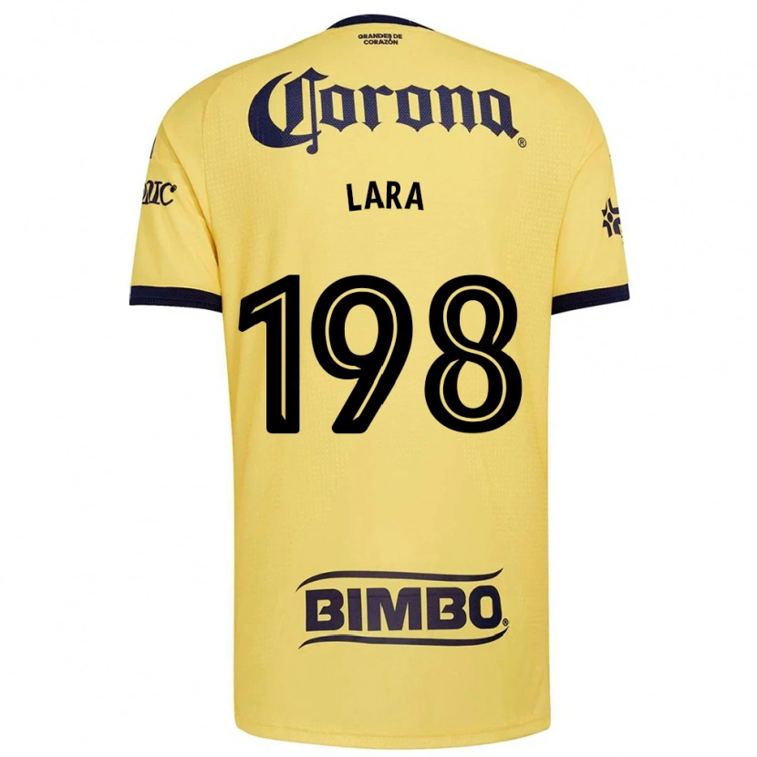 Danxen Criança Camisola Guadalupe Lara #198 Amarelo Vermelho Preto Principal 2026/27 Camisa