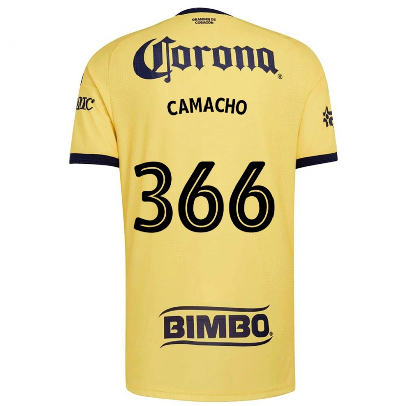 Danxen Criança Camisola Jorge Camacho #366 Amarelo Vermelho Preto Principal 2026/27 Camisa