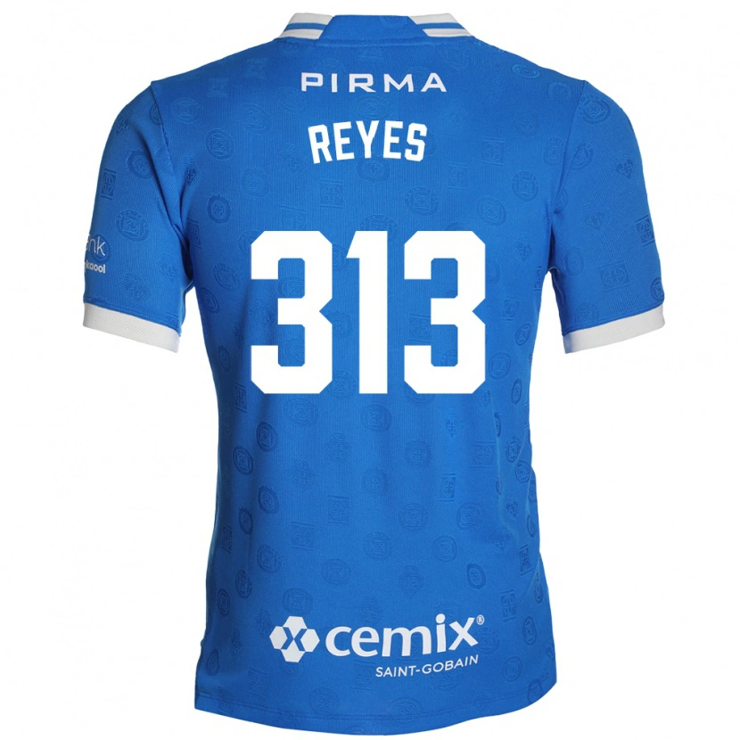 Danxen Criança Camisola Ian Reyes #313 Azul Branco Vermelho Principal 2026/27 Camisa