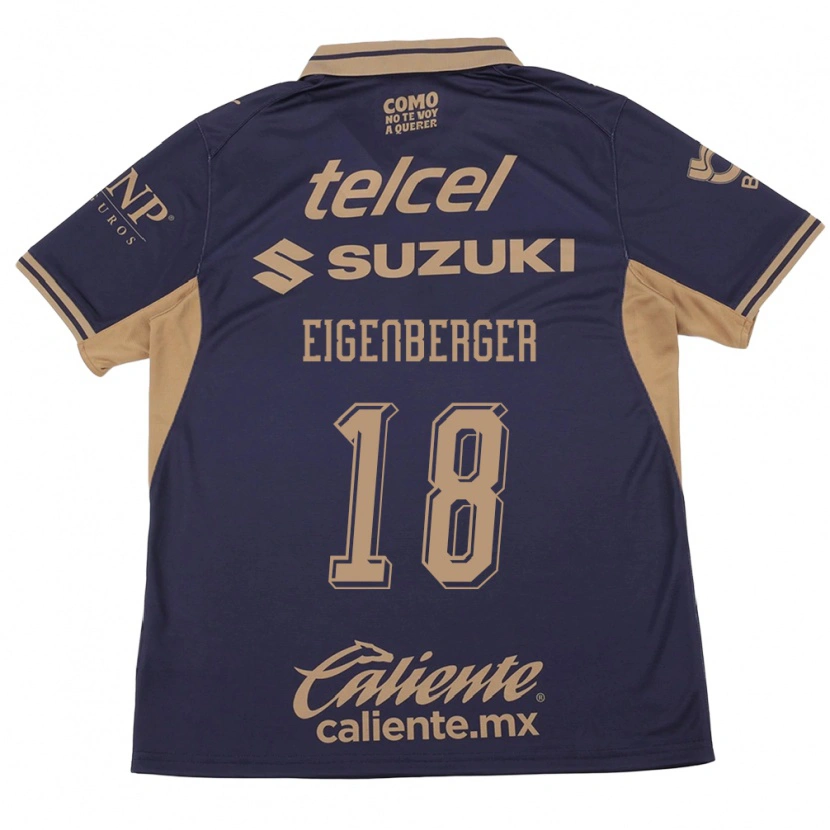 Danxen Criança Camisola Chandra Eigenberger #18 Roxo Marrom Principal 2026/27 Camisa