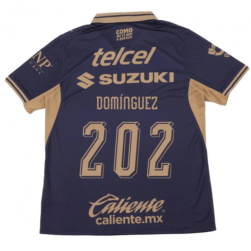 Danxen Criança Camisola Julio Domínguez #202 Roxo Marrom Principal 2026/27 Camisa
