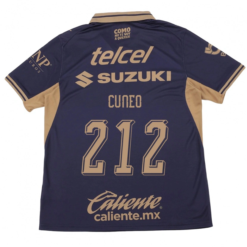 Danxen Criança Camisola Kevin Cuneo #212 Roxo Marrom Principal 2026/27 Camisa