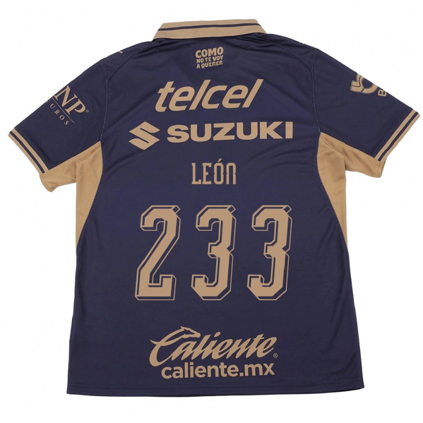 Danxen Criança Camisola Andryk León #233 Roxo Marrom Principal 2026/27 Camisa