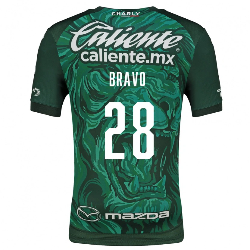 Danxen Criança Camisola Ruth Bravo #28 Verde Preto Principal 2026/27 Camisa