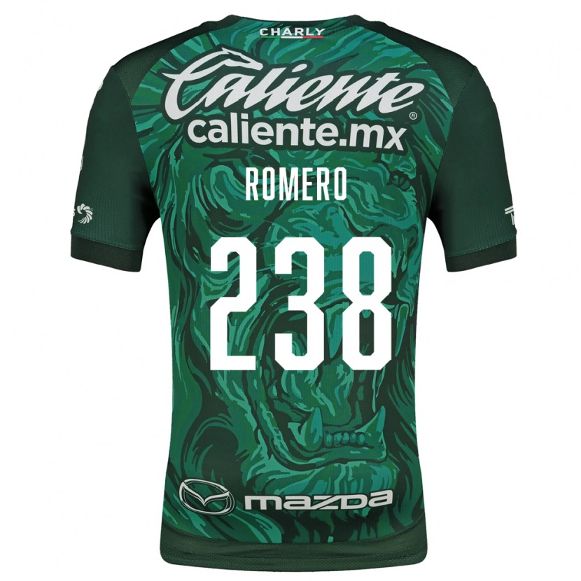 Danxen Criança Camisola Paulo Romero #238 Verde Preto Principal 2026/27 Camisa