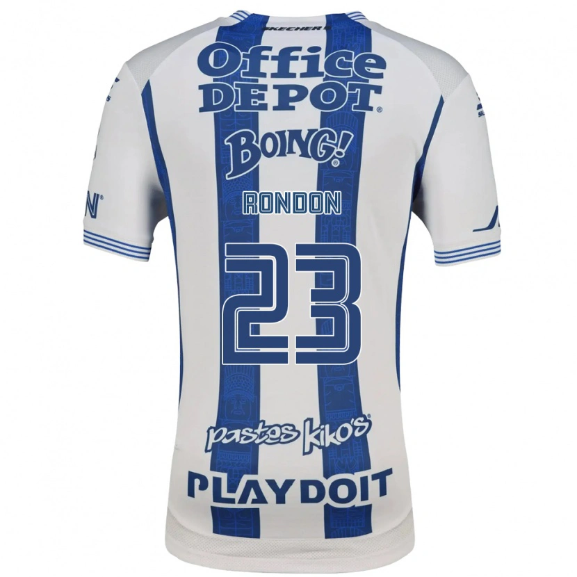 Danxen Criança Camisola Salomón Rondón #23 Branco Azul Marinho Principal 2026/27 Camisa