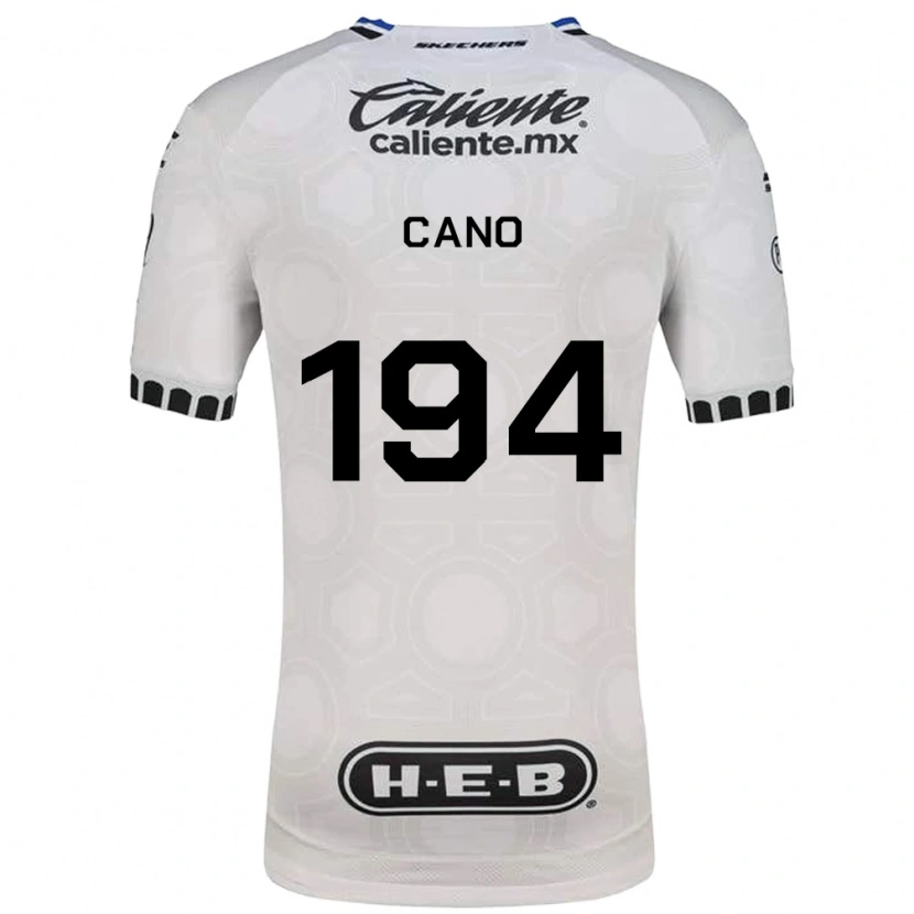 Danxen Criança Camisola Juan Cano #194 Branco Preto Azul Principal 2026/27 Camisa