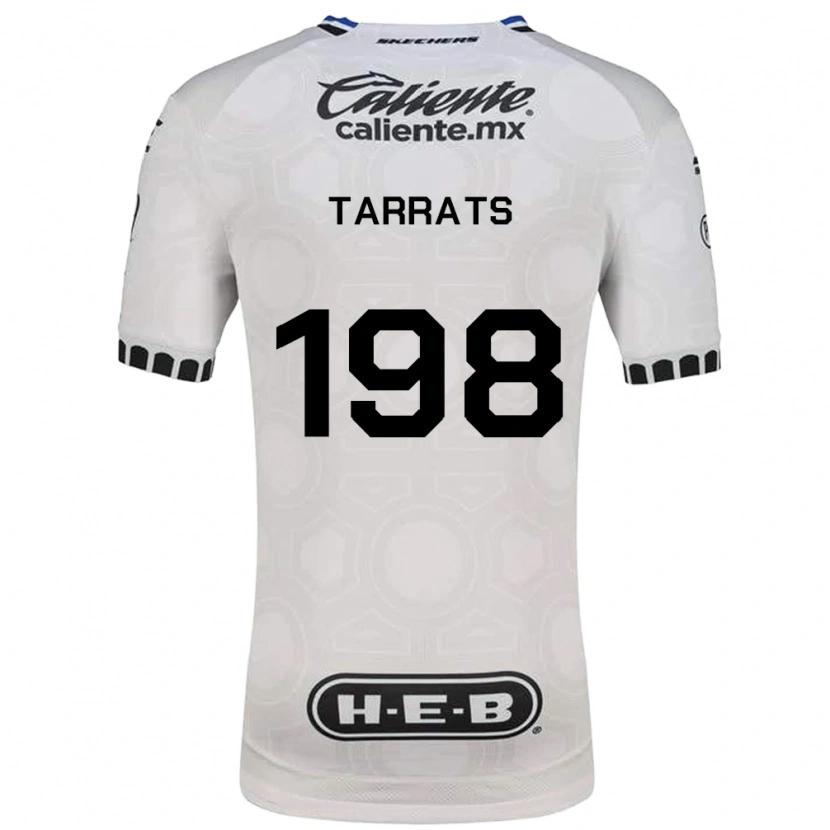 Danxen Criança Camisola Iñigo Tarrats #198 Branco Preto Azul Principal 2026/27 Camisa