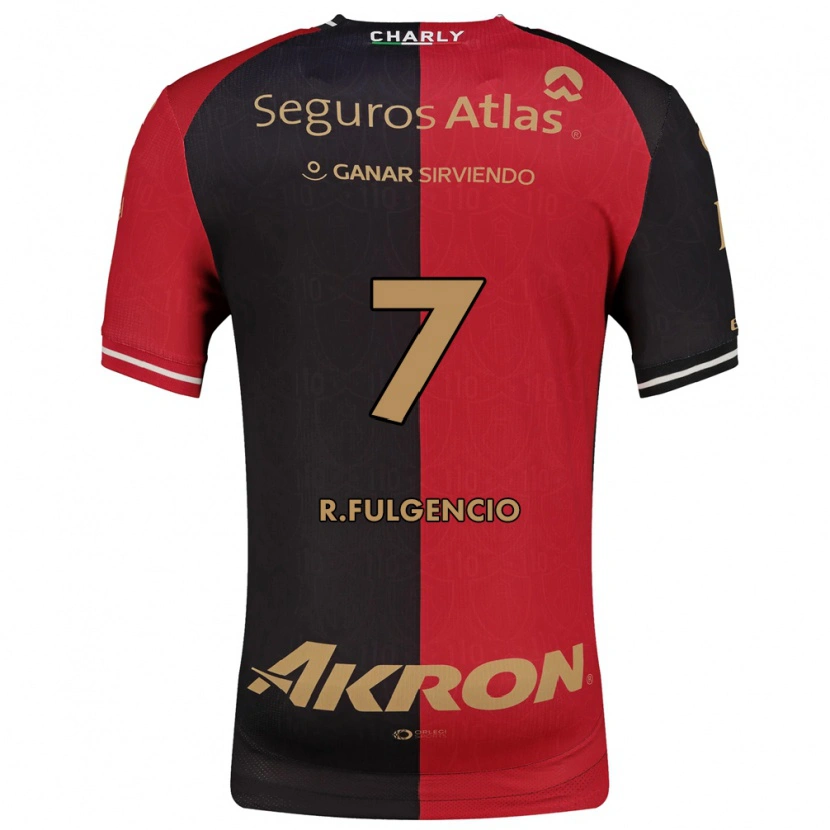 Danxen Criança Camisola Raymundo Fulgencio #7 Vermelho Preto Marrom Principal 2026/27 Camisa
