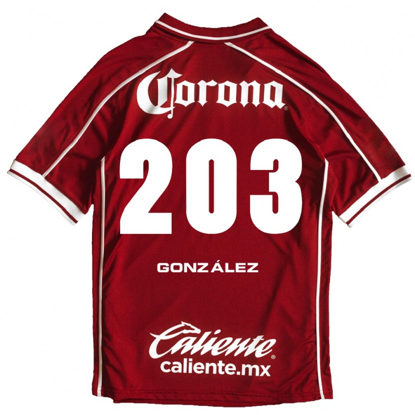 Danxen Criança Camisola Luis González #203 Branco Vermelho Principal 2026/27 Camisa