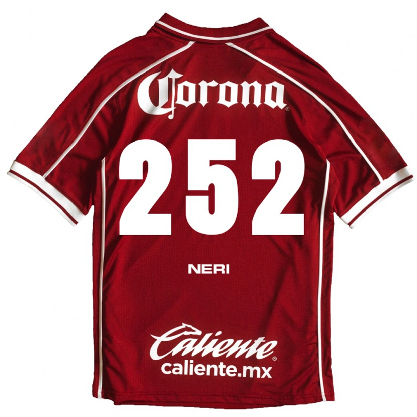 Danxen Criança Camisola Luis Neri #252 Branco Vermelho Principal 2026/27 Camisa