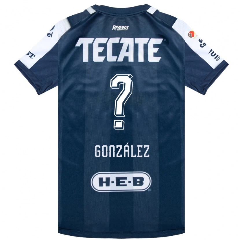Danxen Criança Camisola Irvin González #0 Azul Tinta Branco Vermelho Principal 2026/27 Camisa
