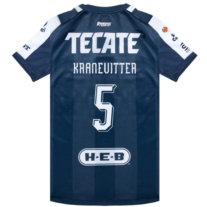 Danxen Criança Camisola Matias Kranevitter #5 Azul Tinta Branco Vermelho Principal 2026/27 Camisa