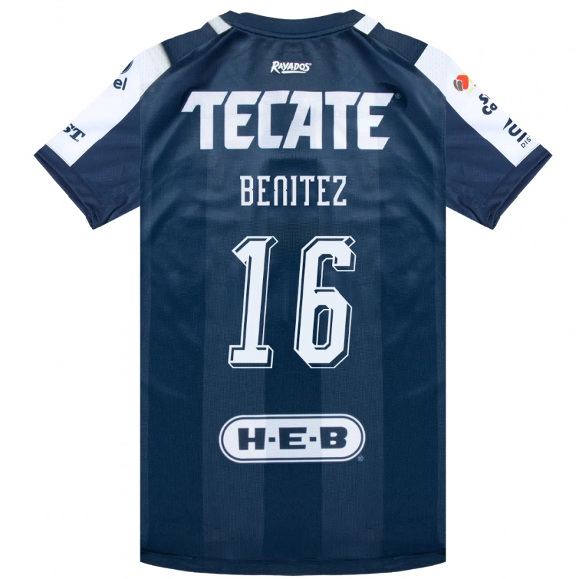 Danxen Criança Camisola Xanic Benitez #16 Azul Tinta Branco Vermelho Principal 2026/27 Camisa