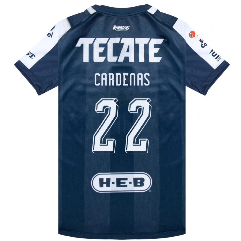 Danxen Criança Camisola Luis Cárdenas #22 Azul Tinta Branco Vermelho Principal 2026/27 Camisa