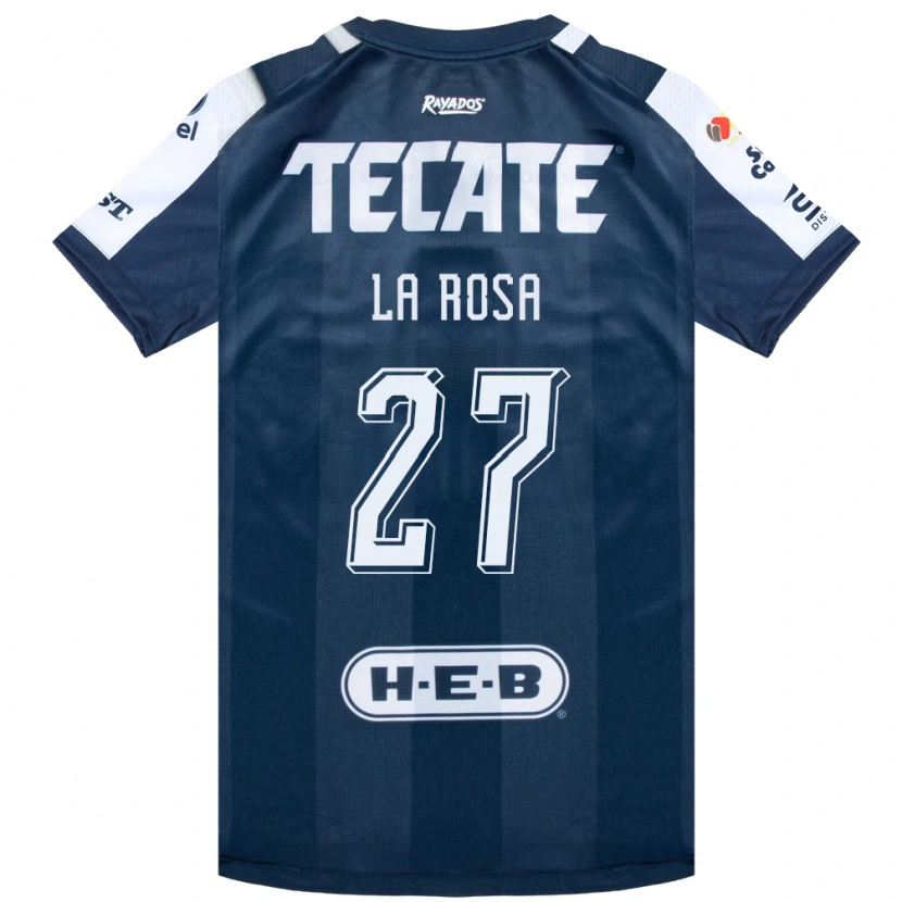 Danxen Criança Camisola Roberto De La Rosa #27 Azul Tinta Branco Vermelho Principal 2026/27 Camisa
