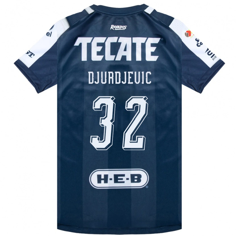 Danxen Criança Camisola Uros Djurdjevic #32 Azul Tinta Branco Vermelho Principal 2026/27 Camisa
