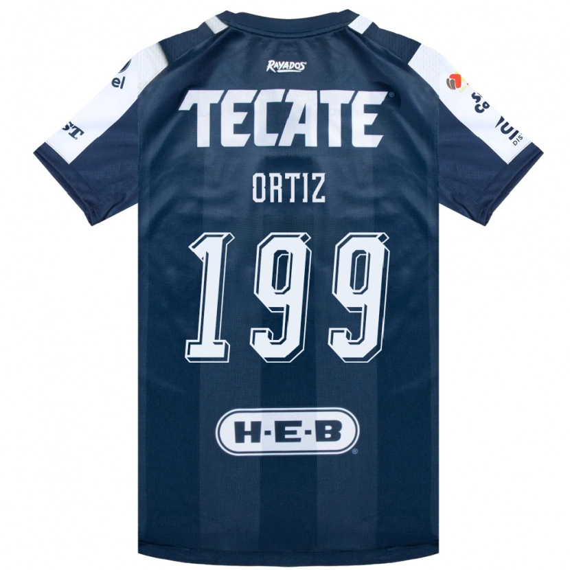 Danxen Criança Camisola Luis Ortiz #199 Azul Tinta Branco Vermelho Principal 2026/27 Camisa