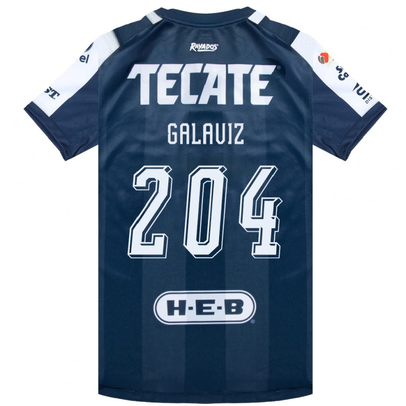Danxen Criança Camisola Oswaldo Galaviz #204 Azul Tinta Branco Vermelho Principal 2026/27 Camisa