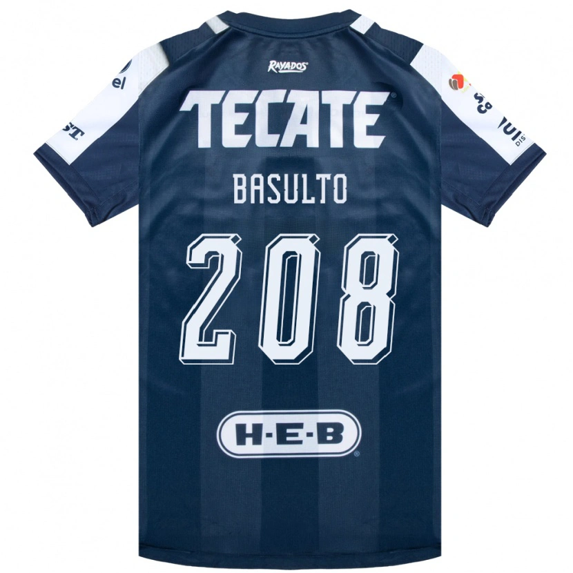 Danxen Criança Camisola Luis Basulto #208 Azul Tinta Branco Vermelho Principal 2026/27 Camisa