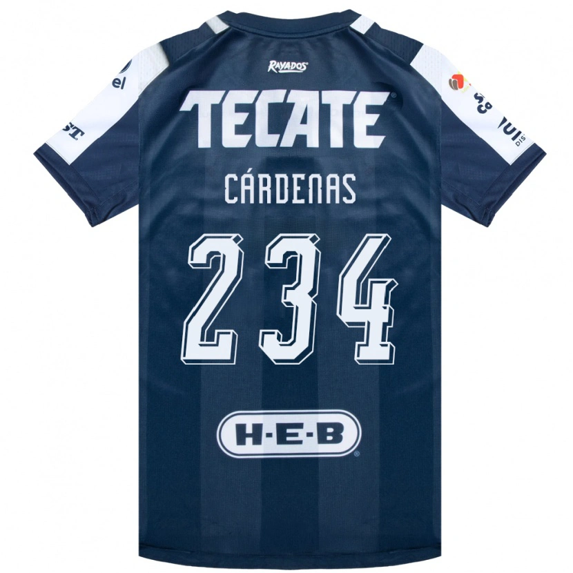 Danxen Criança Camisola Mahonry Cárdenas #234 Azul Tinta Branco Vermelho Principal 2026/27 Camisa