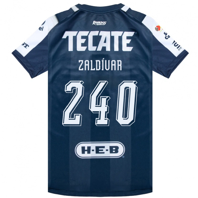 Danxen Criança Camisola Milton Zaldívar #240 Azul Tinta Branco Vermelho Principal 2026/27 Camisa