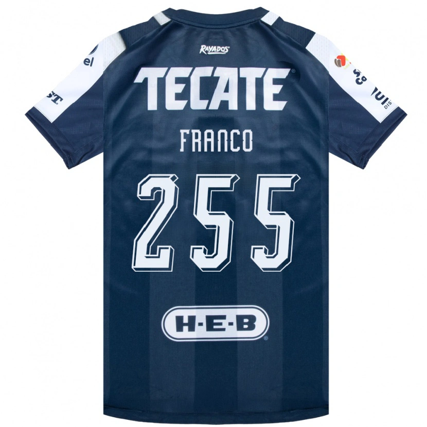 Danxen Criança Camisola Enrique Franco #255 Azul Tinta Branco Vermelho Principal 2026/27 Camisa