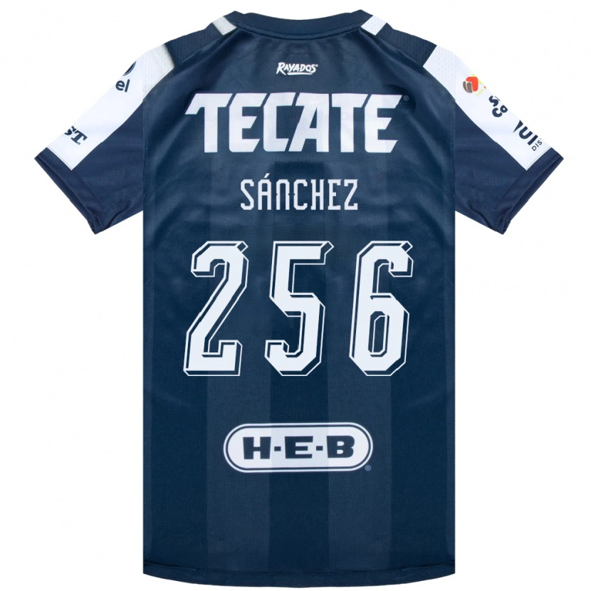 Danxen Criança Camisola Adán Sánchez #256 Azul Tinta Branco Vermelho Principal 2026/27 Camisa