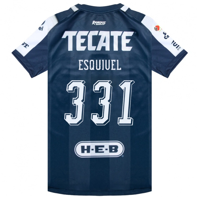 Danxen Criança Camisola Abraham Esquivel #331 Azul Tinta Branco Vermelho Principal 2026/27 Camisa
