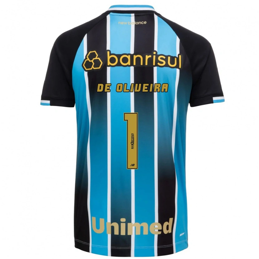 Danxen Criança Camisola Walewska Moreira De Oliveira #1 Azul Marrom Preto Principal 2026/27 Camisa