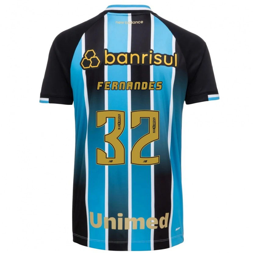 Danxen Criança Camisola Nathan Fernandes #32 Azul Marrom Preto Principal 2026/27 Camisa