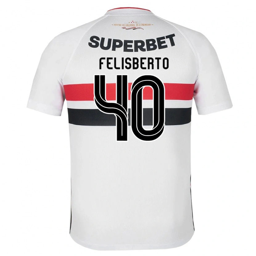 Danxen Criança Camisola Igor Felisberto #40 Branco Vermelho Preto Principal 2026/27 Camisa