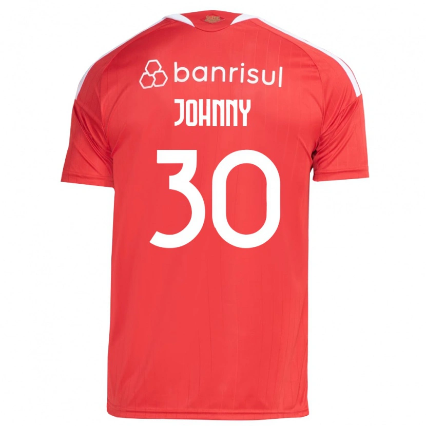 Danxen Criança Camisola Johnny #30 Vermelho Branco Principal 2026/27 Camisa