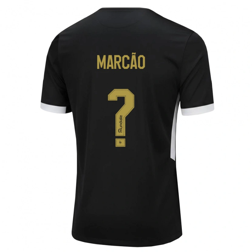 Danxen Criança Camisola Marcão Emanuel #0 Preto Branco Amarelo Principal 2026/27 Camisa