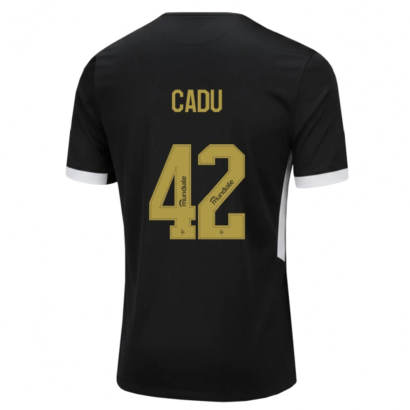 Danxen Criança Camisola Cadu #42 Preto Branco Amarelo Principal 2026/27 Camisa