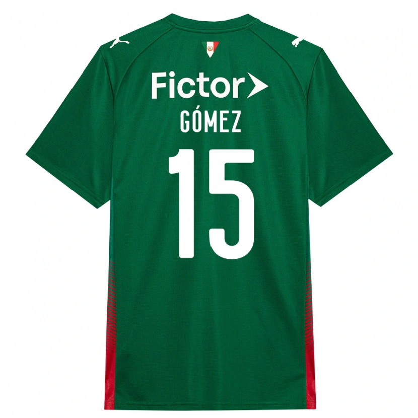 Danxen Criança Camisola Gustavo Gómez #15 Verde Vermelho Branco Principal 2026/27 Camisa
