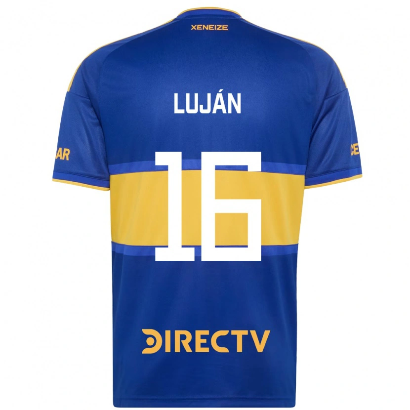 Danxen Criança Camisola Ramiro Luján #16 Azul Real Amarelo Principal 2026/27 Camisa