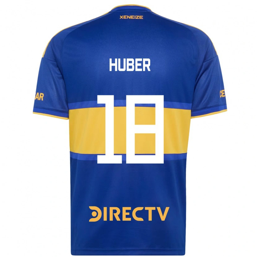 Danxen Criança Camisola Clarisa Huber #18 Azul Real Amarelo Principal 2026/27 Camisa