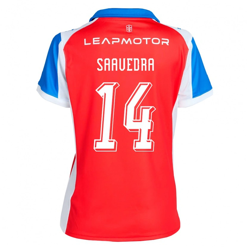 Danxen Criança Camisola Danilo Saavedra #14 Vermelho Azul Alternativa 2026/27 Camisa