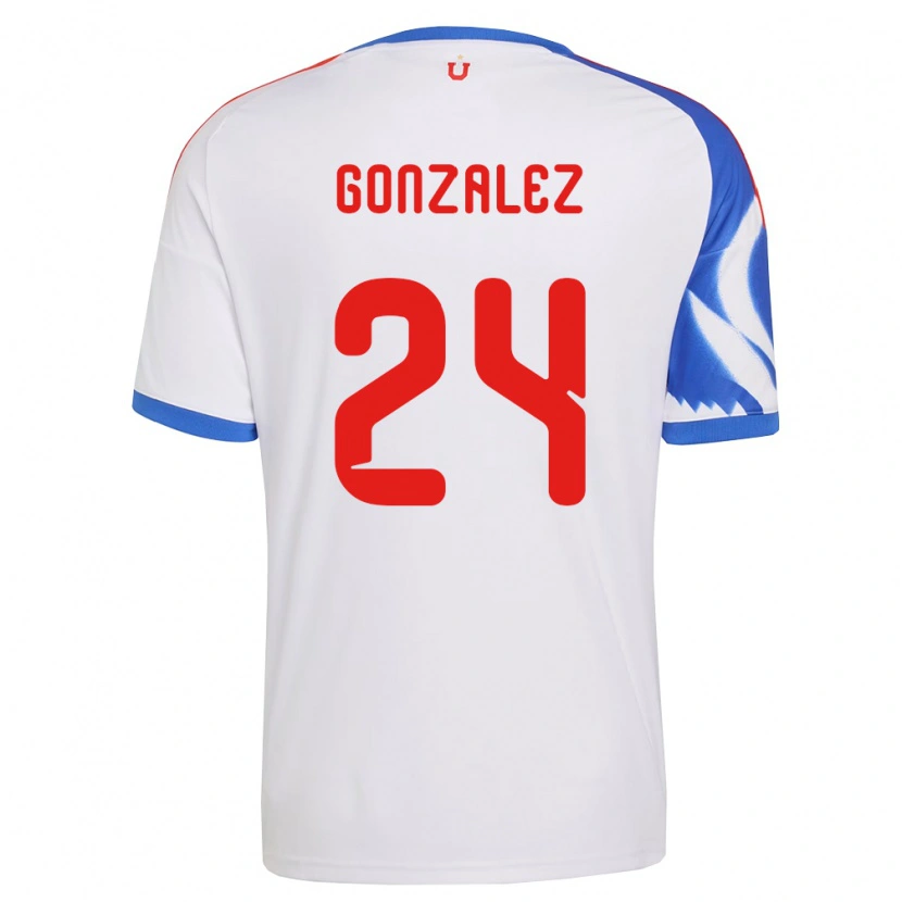 Danxen Criança Camisola Emma González #24 Branco Azul Marinho Alternativa 2026/27 Camisa