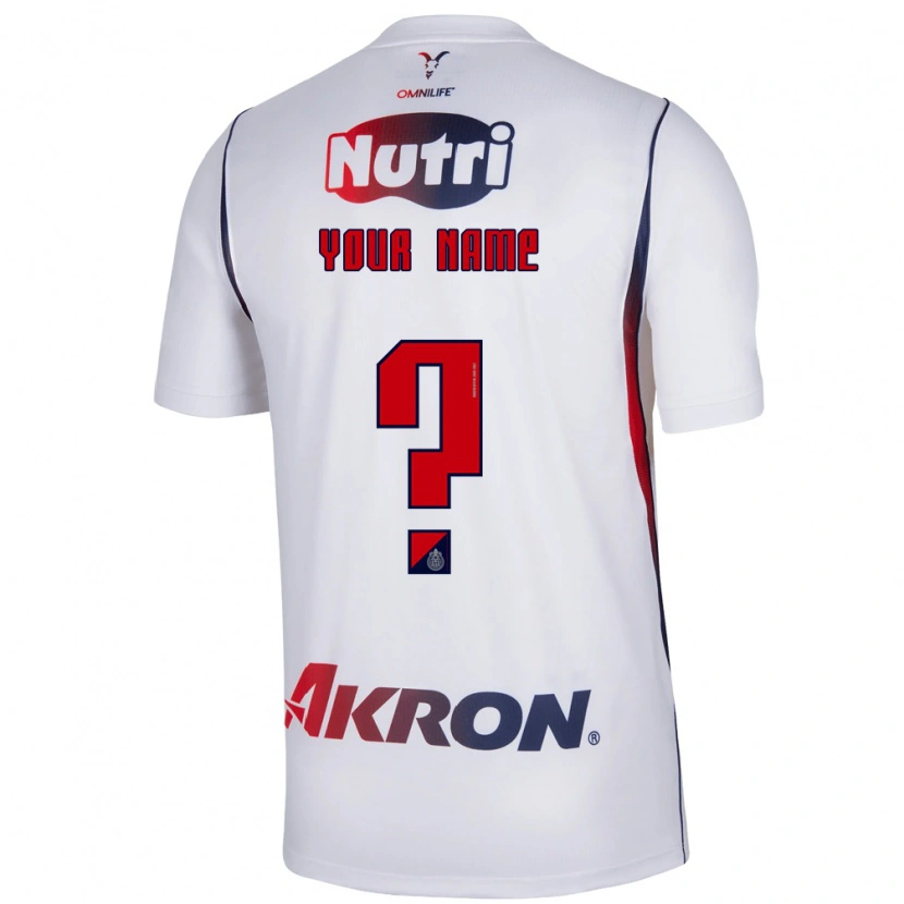 Danxen Criança Camisola Seu Nome #0 Branco Azul Marinho Vermelho Alternativa 2026/27 Camisa