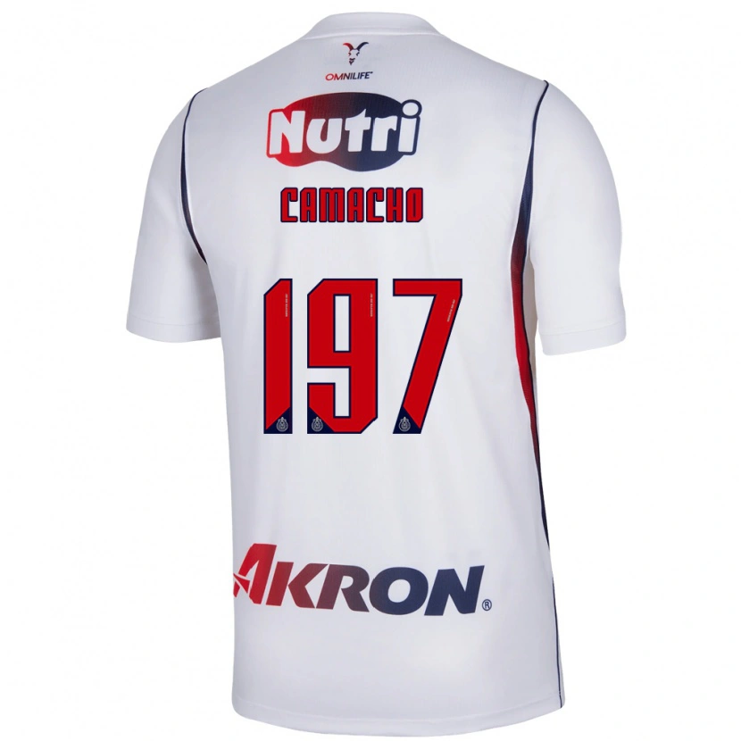 Danxen Criança Camisola Xandor Camacho #197 Branco Azul Marinho Vermelho Alternativa 2026/27 Camisa